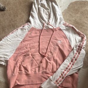 Adidas Blush and Cream Hoodie